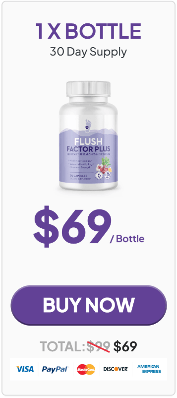 Flush Factor Plus1 bottle