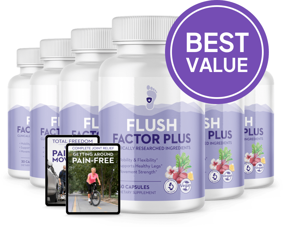 Flush Factor Plus 6 bottle 